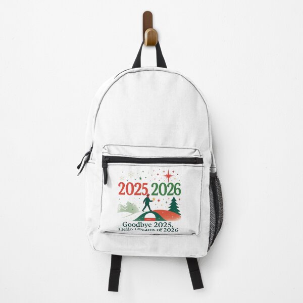 Item preview, Christmas and New Year 2026 – Goodbye 2025 Hello Dreams of 2026 Design designed and sold by ZYNORAworld.