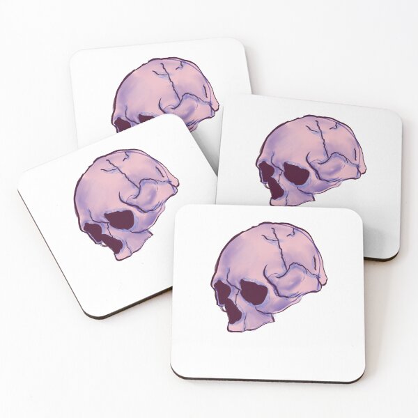 Item preview, Skully the skull - purple again designed and sold by HauntAndDoodles.