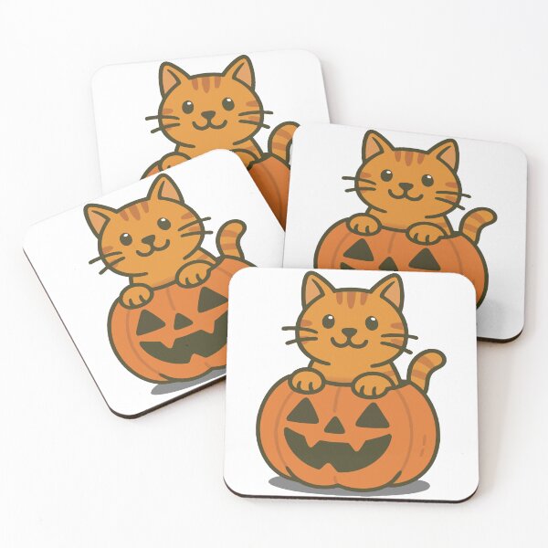 Item preview, Pumpkin Cat – Cute Kitty in Jack-o'-Lantern designed and sold by PierrelyHO.