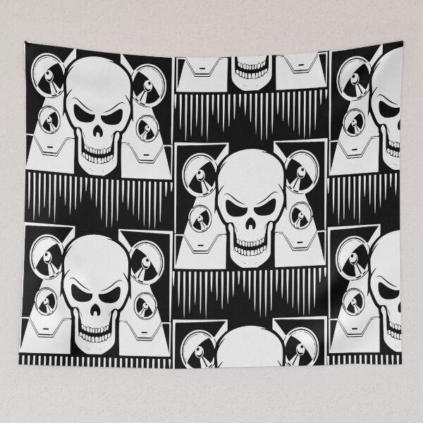 Item preview, Skull Music Boxing Music Festival Gift Idea designed and sold by Mark Sukra.