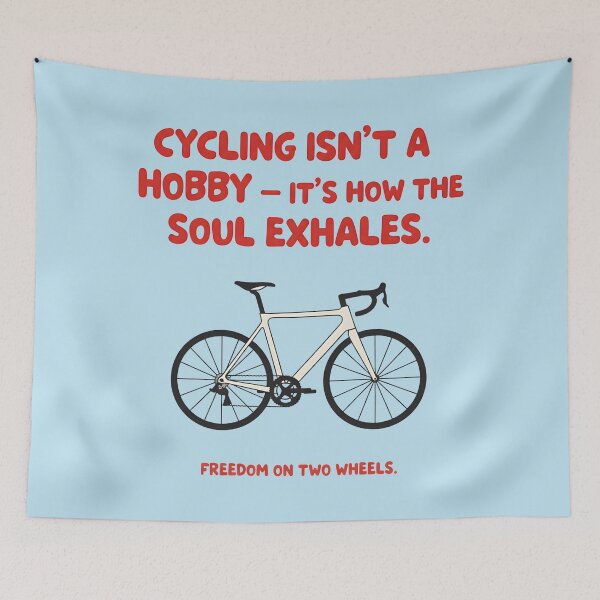 Item preview, Cycling Isn't A Hobby It's How The Soul Exhales  designed and sold by HowToCanadian.