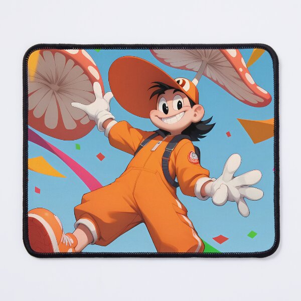 Item preview, Mushroom Animated Characters Illustrations Cartoon Vibrant Playful Scenes designed and sold by ART ATTACK ZONE.