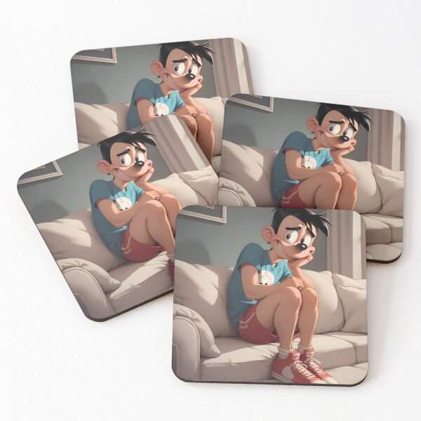 Item preview, Rare Animated Characters Illustrations Cartoon Vibrant Playful Scenes designed and sold by ART ATTACK ZONE.