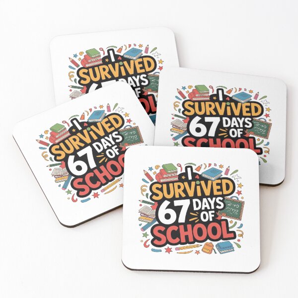 Item preview, I Survived 67 Days of School 67 Meme for student and teacher designed and sold by DOPANDA ..