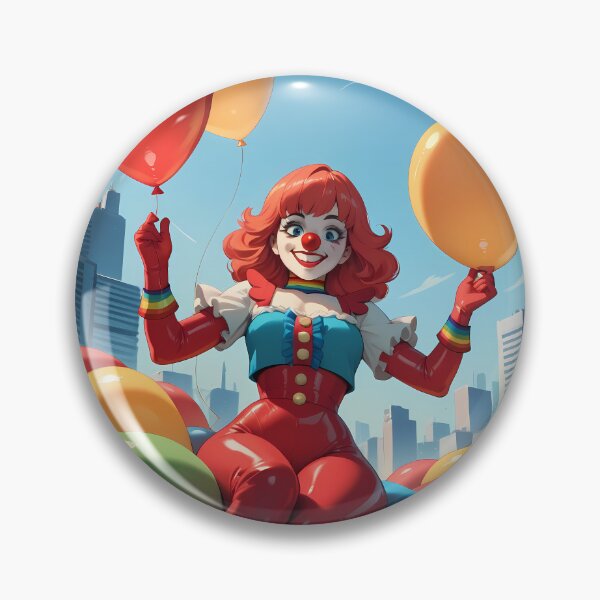 Item preview, Clown Animated Characters Illustrations Cartoon Vibrant Playful Scenes designed and sold by ART ATTACK ZONE.