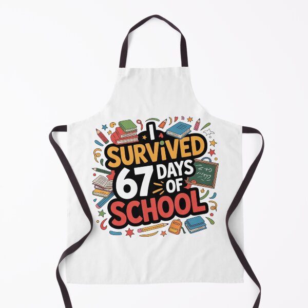 Item preview, I Survived 67 Days of School 67 Meme for student and teacher designed and sold by DOPANDA ..