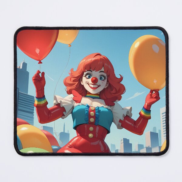 Item preview, Clown Animated Characters Illustrations Cartoon Vibrant Playful Scenes designed and sold by ART ATTACK ZONE.