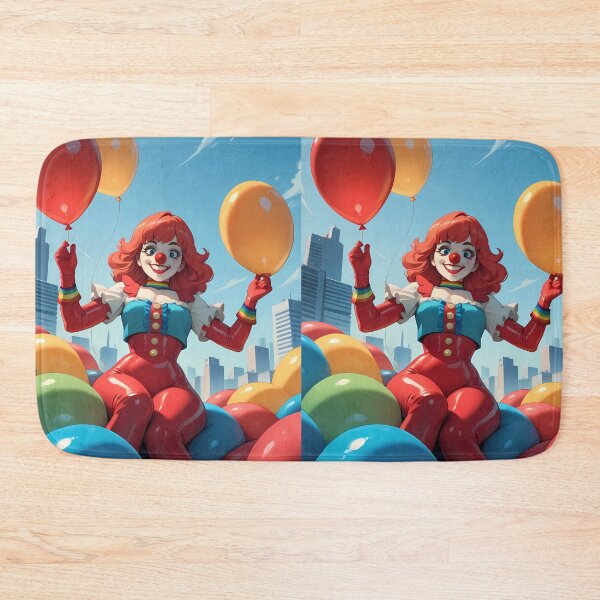 Item preview, Clown Animated Characters Illustrations Cartoon Vibrant Playful Scenes designed and sold by ART ATTACK ZONE.