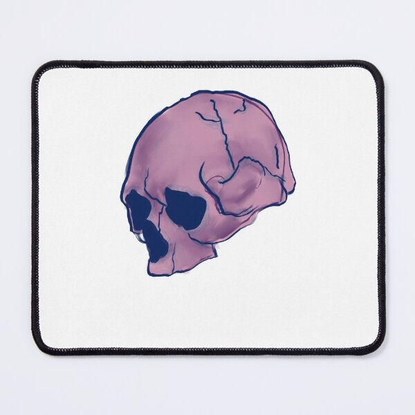 Item preview, Skully the skull - purple purple designed and sold by HauntAndDoodles.