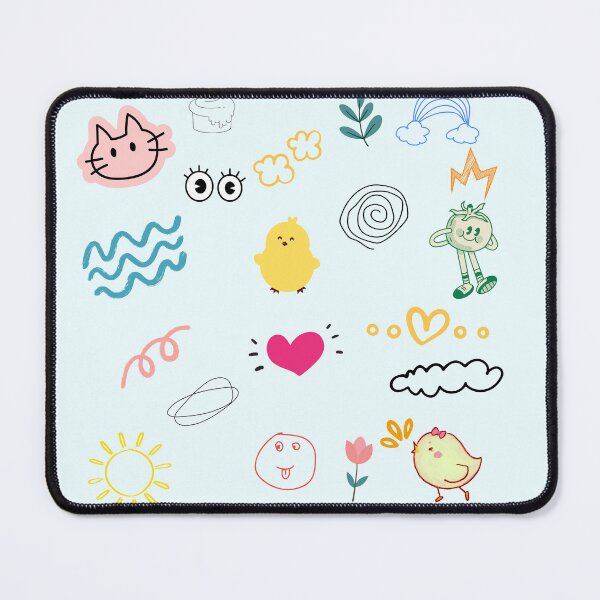 Item preview, Cute Doodles-Animals and Platnts designed and sold by YourPrintVerse.