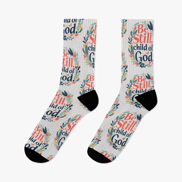 Item preview, Be Still Child of God designed and sold by BlessedHandsDesigns.