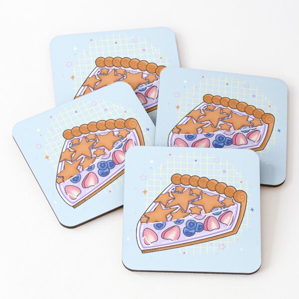 Item preview, Strawberry and Blueberry Translucent Pie with Star Crust Sewsocute18  designed and sold by sewsocute18.