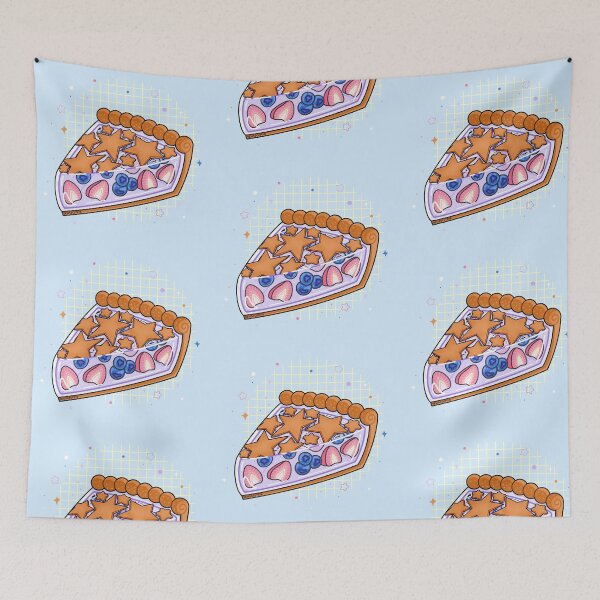 Item preview, Strawberry and Blueberry Translucent Pie with Star Crust Sewsocute18  designed and sold by sewsocute18.