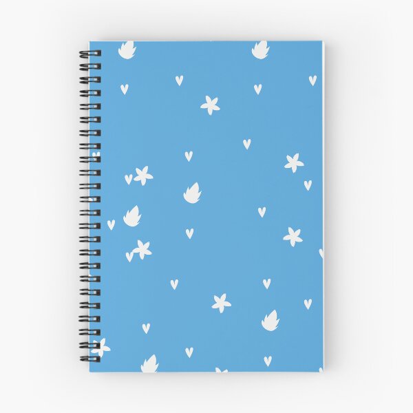 Item preview, Soft Floral Pattern White Flowers, Leaves and Hearts designed and sold by Jamildesign.