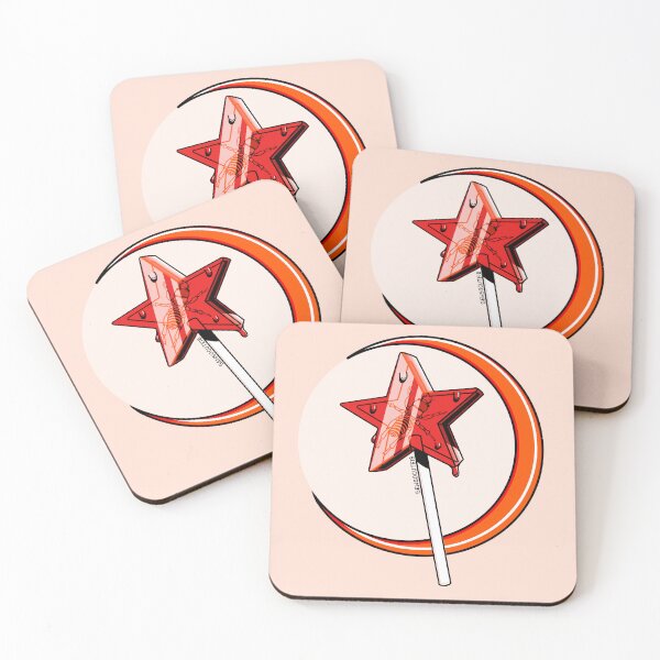 Item preview, Jerusalem Cricket Red Star Lollipop sewsocute18  designed and sold by sewsocute18.