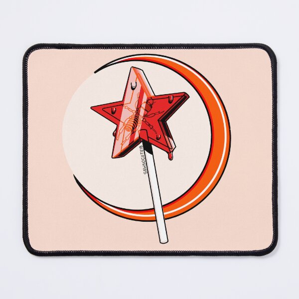 Item preview, Jerusalem Cricket Red Star Lollipop sewsocute18  designed and sold by sewsocute18.