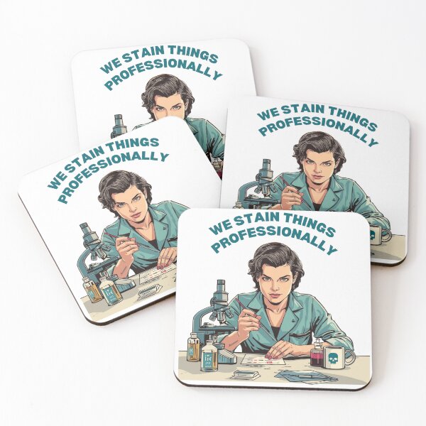 Item preview, We Stain Things Professionally – Funny Histotech & Lab Humor Design designed and sold by jelonkaa.