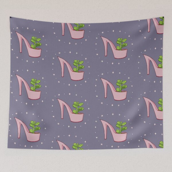 Item preview, Jade Plant and Pleaser Heel sewsocute18  designed and sold by sewsocute18.