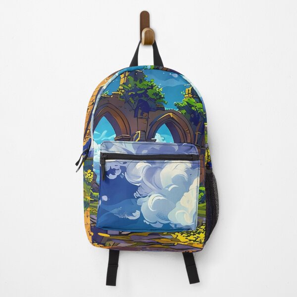 Item preview, Ancient Ruins Under Blue Sky designed and sold by Design-Illusi0n.