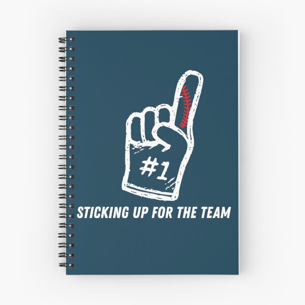 Item preview, Sticking Up for the Team – Baseball Humor Design by Backstop & Co. designed and sold by BackstopAndCo.