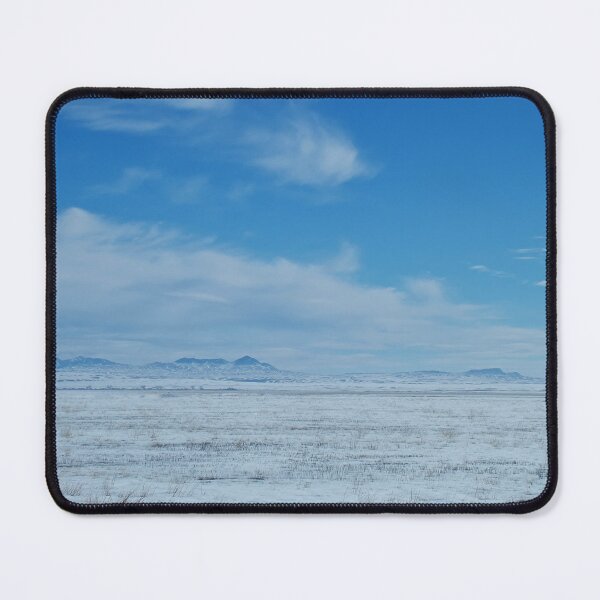 Item preview, Bear's Paw Mountains, Vast Wintry Plain Under Blue Sky designed and sold by Vivar Photo.