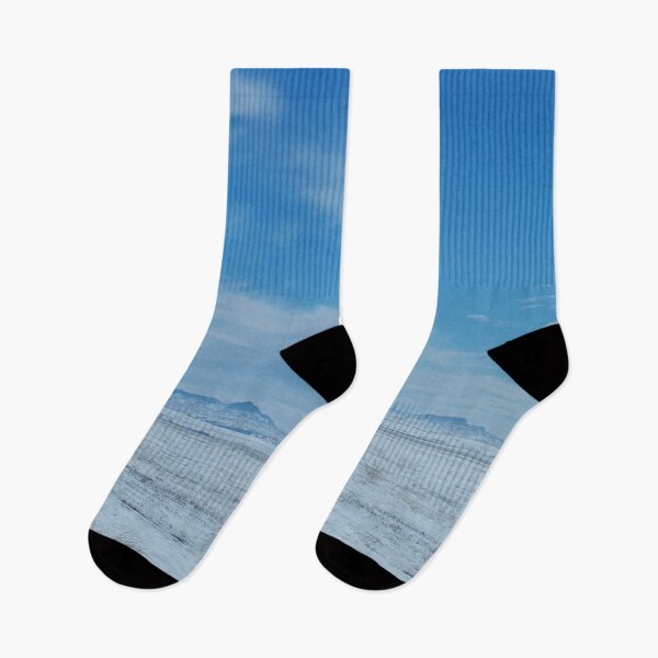 Item preview, Bear's Paw Mountains, Vast Wintry Plain Under Blue Sky designed and sold by Vivar Photo.