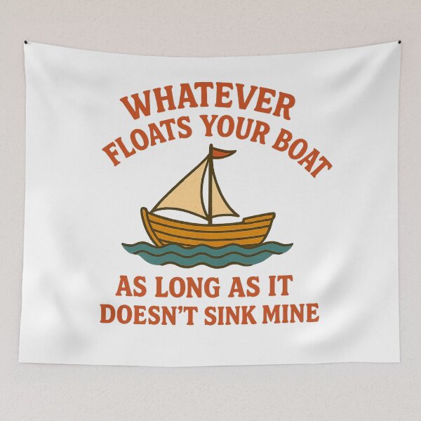 Item preview, Whatever Floats Your Boat designed and sold by ChristinasMess.