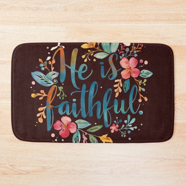 Item preview, He is Faithful designed and sold by BlessedHandsDesigns.