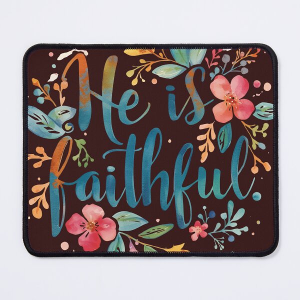 Item preview, He is Faithful designed and sold by BlessedHandsDesigns.