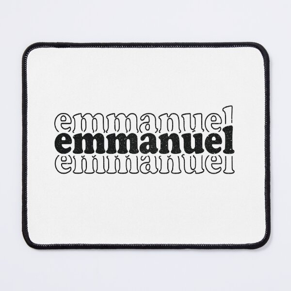 Item preview, Emmanuel Name Personalized designed and sold by Watsonarts.