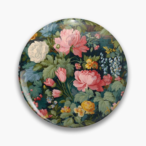 Item preview, Dark academy flowers in Old Masters style designed and sold by SophieClimaArt.
