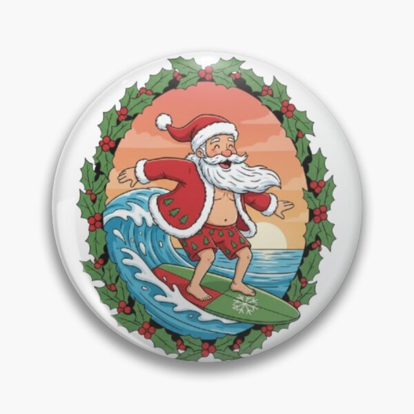 Item preview, Santa's radical wave designed and sold by Wazzabear Studio.
