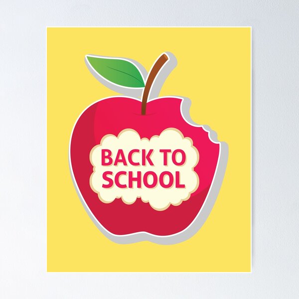 Item preview, Back To School Apple | Teacher and Student Gift designed and sold by overstyle.