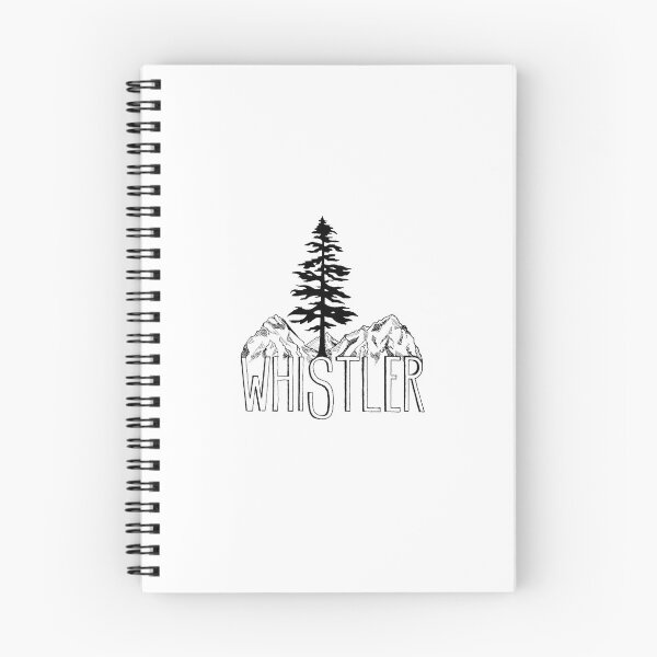 Item preview, Whistler BC Canada Sitka Tree and Mountains designed and sold by SnowlineArt.