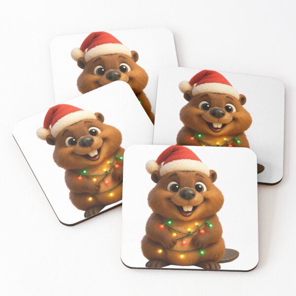 Item preview, Christmas Beaver designed and sold by Sillytoe.