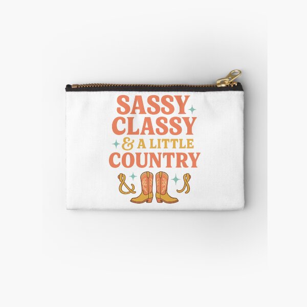 Item preview, Sassy Classy & a Little Country | Retro Western Cowgirl T-Shirt designed and sold by SoulThread Studio.