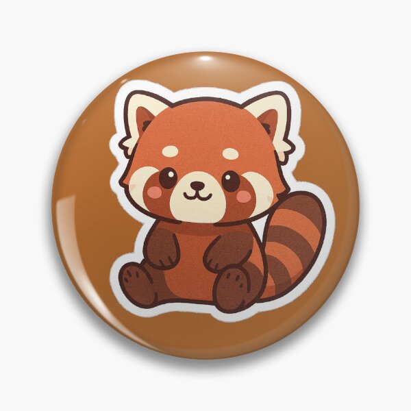 Item preview, Kawaii Cute Red Panda designed and sold by SnugglePod Studio.