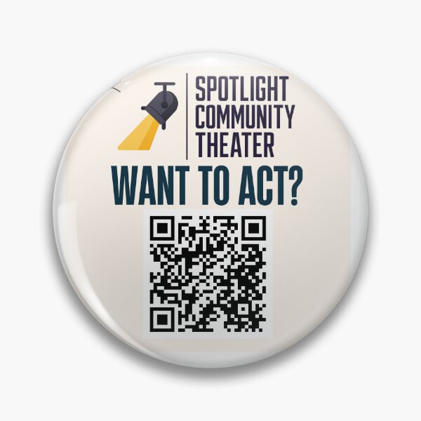 Item preview, Want to Act? designed and sold by Spotlight Community Theater MERCH.