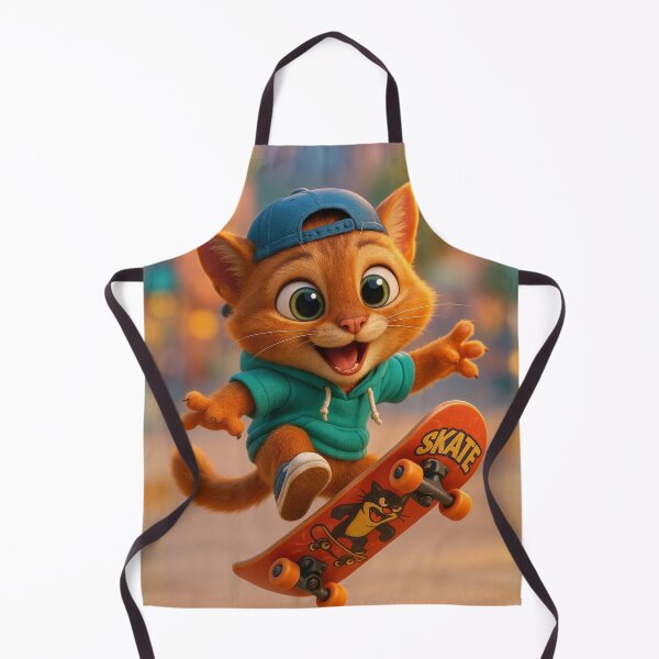 Item preview, Skater African Golden Cat designed and sold by Sillytoe.