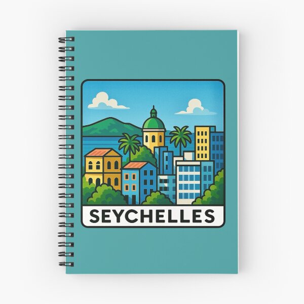 Item preview, Seychelles - Victoria City, Mahe Island designed and sold by Myra365Art.