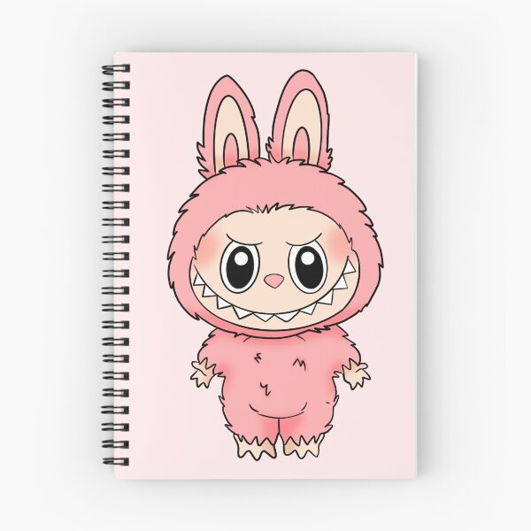 Item preview, Labubu monster rose pink designed and sold by RavenAMarie .