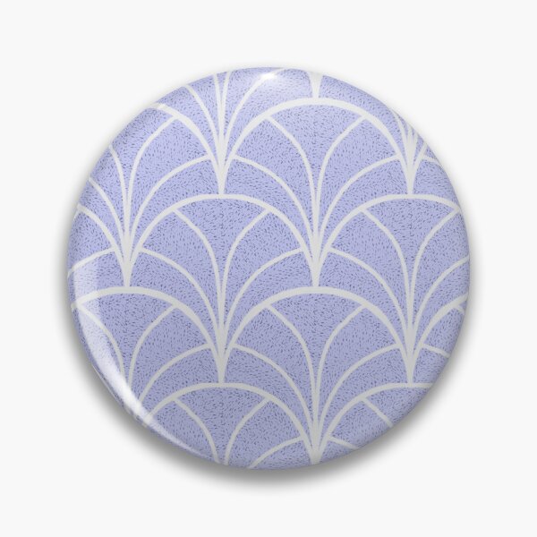 Item preview, Scalloped Dots Pattern in Dusty Periwinkle designed and sold by designsbyklm.
