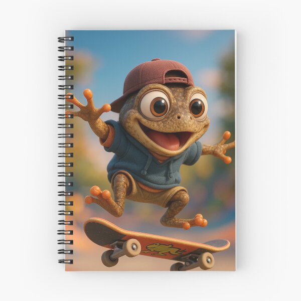 Item preview, Skater African Tree Toad designed and sold by Sillytoe.