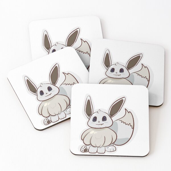 Item preview, Shiny White Eevee Pokemon designed and sold by Charizarty.