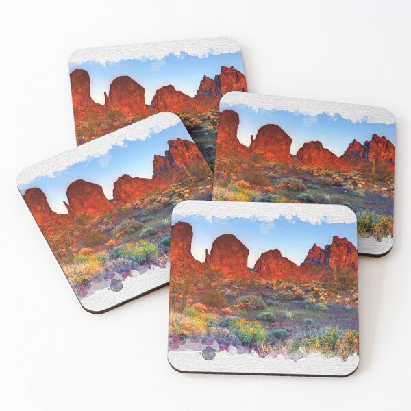 Item preview, Desert Bloom at Sunset designed and sold by Skyline-Art-Inc.