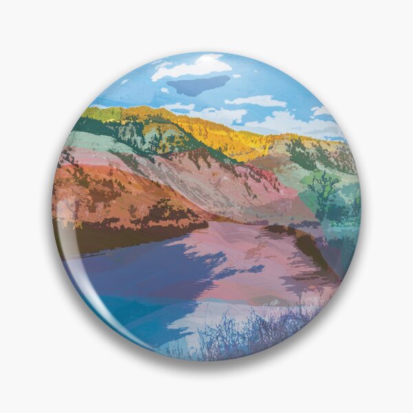 Item preview, Painted River Valley designed and sold by Skyline-Art-Inc.