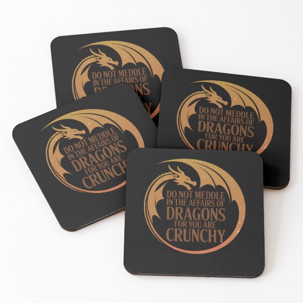 Item preview, Do Not Meddle in The Affairs of Dragons for You are Crunchy designed and sold by Naitsebas.