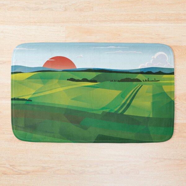 Item preview, Geometric Horizon designed and sold by Skyline-Art-Inc.