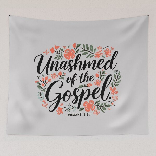 Item preview, Unashamed of the Gospel designed and sold by BlessedHandsDesigns.