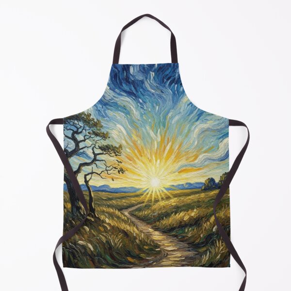 Item preview, Sunrise Path at North Beach – Port Townsend Landscape Painting Art designed and sold by Alaska Magick.
